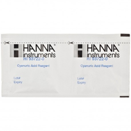 Reactivos para ácido cianúrico (100 pruebas) HANNA - HI93722-01