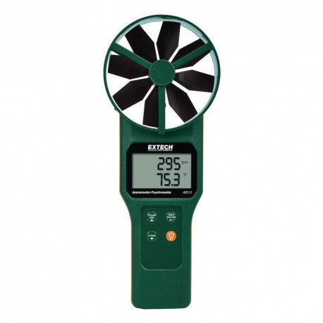 Anemómetro CFM/CMM con paleta grande/Sicrómetro Extech - AN310