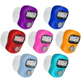 Contador electrónico de dedo,reseteable, pantalla digital LCD de 5 dígitos.