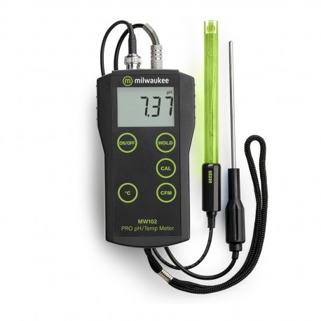 Medidor de pH/Temperatura MILWAUKEE - MW102
