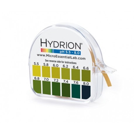 Dispensador de Papel pH 5.5-8.0 Hydrion (067)