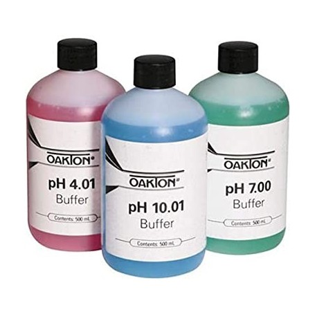 Kits de buffer pH 4.01 , 7.00 y 10.01 OAKTON (500 ml) - WD-05942-10